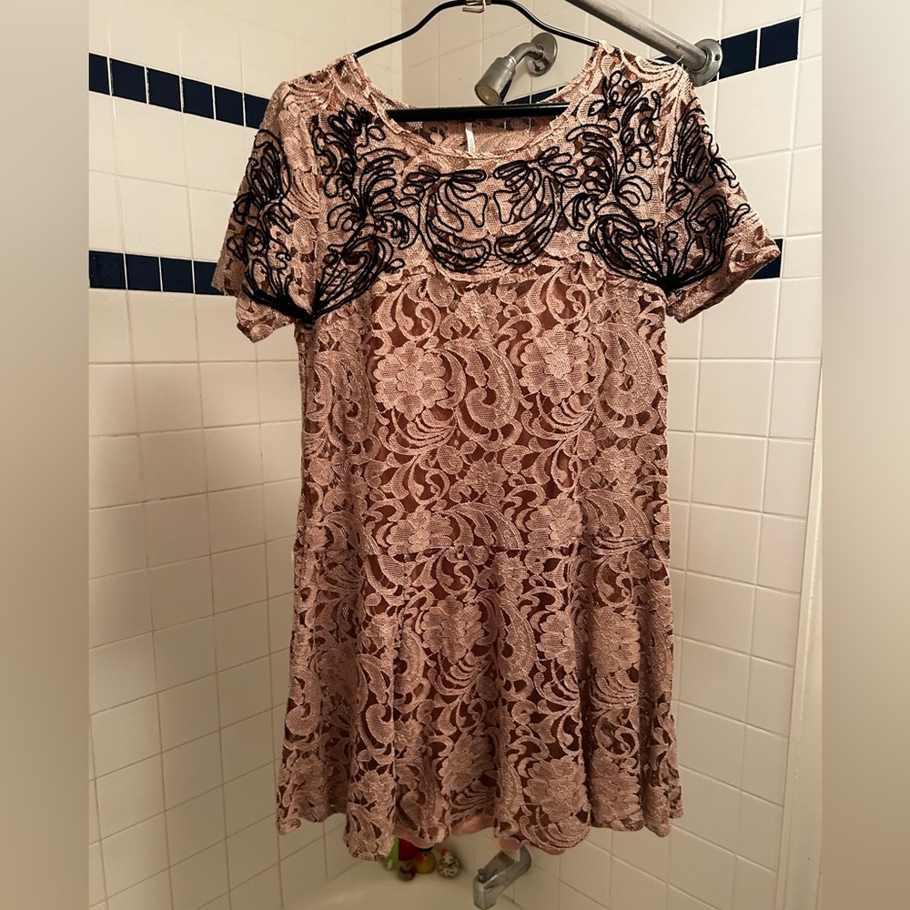 Free People Nude Dress